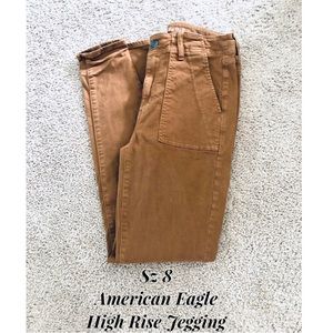 American Eagle High Rise Jegging sz 8